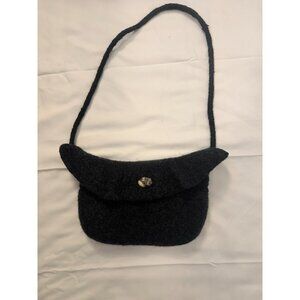 BAGSdeHAAG Handmade Felted Purse Handbag with Stone Accent
